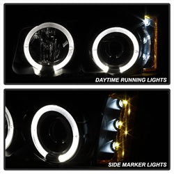 Spyder Auto 5078315 Halo LED Projector Headlights - Truck Part Superstore