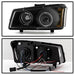 Spyder Auto 5078315 Halo LED Projector Headlights - Truck Part Superstore