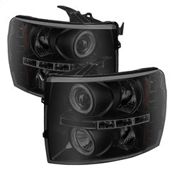 Spyder Auto 5078322 Halo LED Projector Headlights - Truck Part Superstore