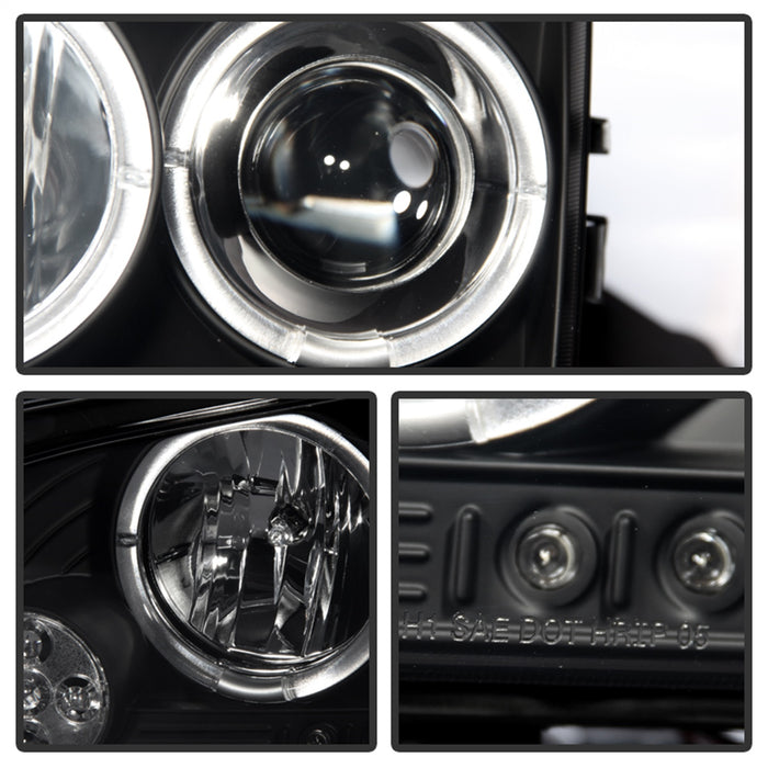Spyder Auto 5078353 Halo LED Projector Headlights - Truck Part Superstore