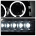 Spyder Auto 5078353 Halo LED Projector Headlights - Truck Part Superstore