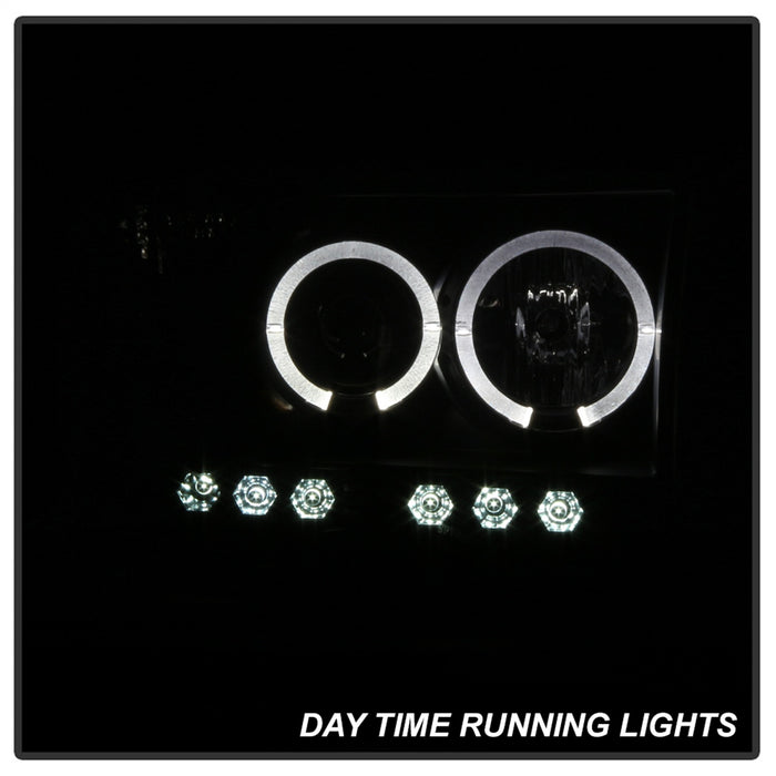 Spyder Auto 5078384 Halo LED Projector Headlights - Truck Part Superstore