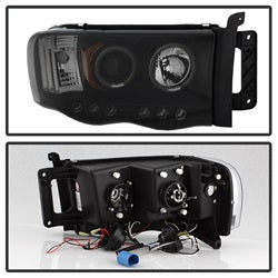 Spyder Auto 5078384 Halo LED Projector Headlights - Truck Part Superstore