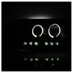 Spyder Auto 5078384 Halo LED Projector Headlights - Truck Part Superstore