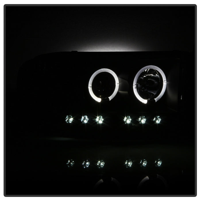 Spyder Auto 5078384 Halo LED Projector Headlights - Truck Part Superstore