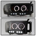 Spyder Auto 5078384 Halo LED Projector Headlights - Truck Part Superstore