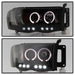 Spyder Auto 5078384 Halo LED Projector Headlights - Truck Part Superstore