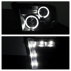 Spyder Auto 5078407 Halo LED Projector Headlights - Truck Part Superstore