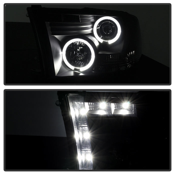 Spyder Auto 5078407 Halo LED Projector Headlights - Truck Part Superstore