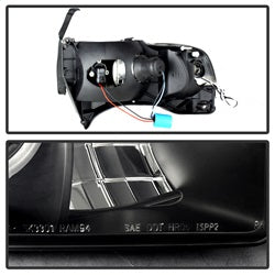 Spyder Auto 5078414 Halo LED Projector Headlights - Truck Part Superstore