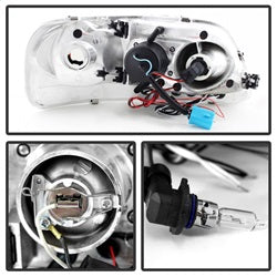 Spyder Auto 5078445 Halo LED Projector Headlights - Truck Part Superstore