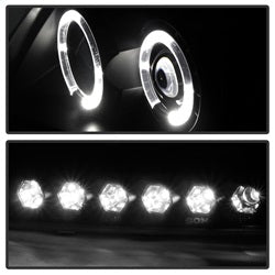 Spyder Auto 5078445 Halo LED Projector Headlights - Truck Part Superstore