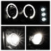 Spyder Auto 5078452 Halo LED Projector Headlights - Truck Part Superstore