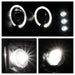 Spyder Auto 5078452 Halo LED Projector Headlights - Truck Part Superstore