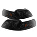 Spyder Auto 5078469 Halo LED Projector Headlights; High H1/Low H1 Bulbs Included; Black Smoke; - Truck Part Superstore