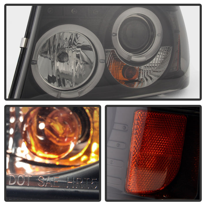 Spyder Auto 5078476 Halo LED Projector Headlights - Truck Part Superstore