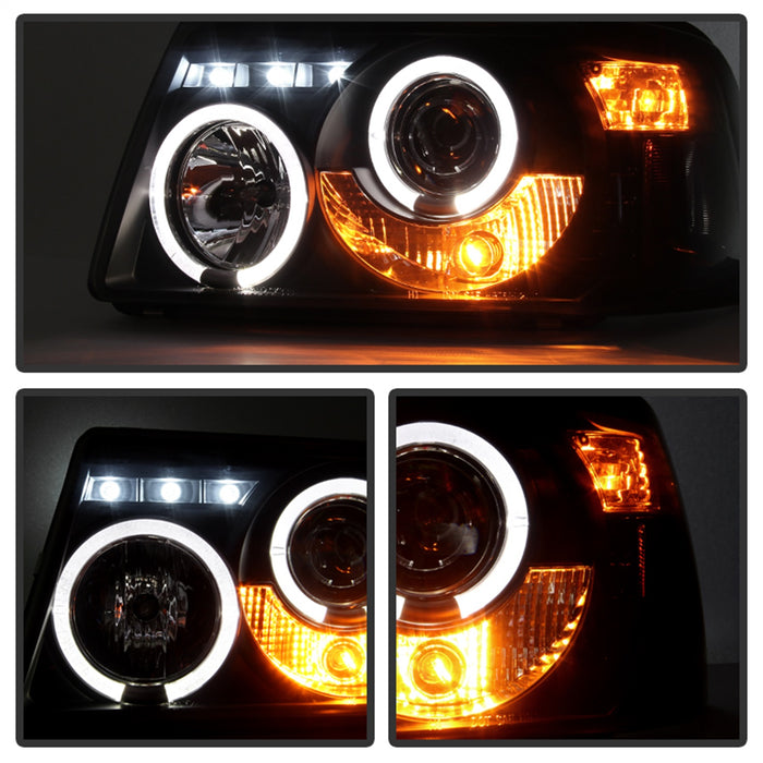 Spyder Auto 5078476 Halo LED Projector Headlights - Truck Part Superstore