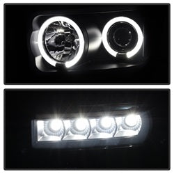Spyder Auto 5078490 Halo LED Projector Headlights - Truck Part Superstore