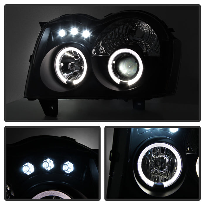 Spyder Auto 5078551 Halo LED Projector Headlights - Truck Part Superstore