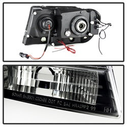 Spyder Auto 5078568 Halo LED Projector Headlights - Truck Part Superstore