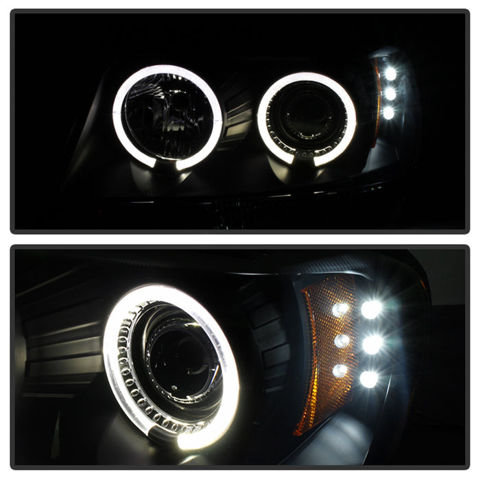 Spyder Auto 5078568 Halo LED Projector Headlights - Truck Part Superstore