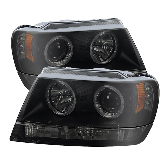 Spyder Auto 5078568 Halo LED Projector Headlights - Truck Part Superstore
