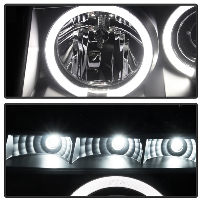 Spyder Auto 5078605 Halo LED Projector Headlights - Truck Part Superstore