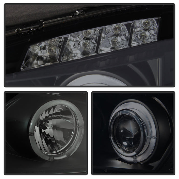 Spyder Auto 5078629 Halo LED Projector Headlights - Truck Part Superstore