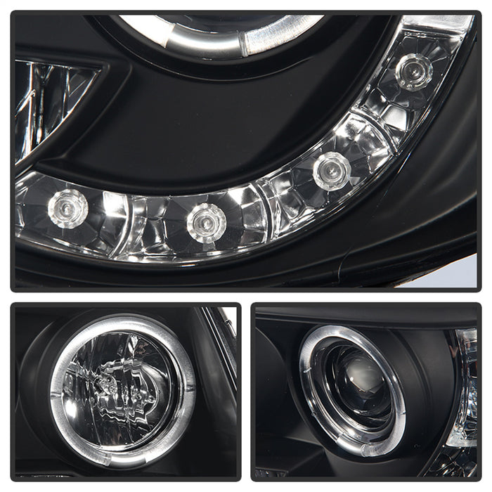 Spyder Auto 5078650 Halo LED Projector Headlights - Truck Part Superstore