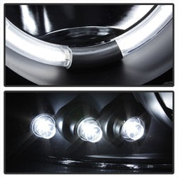 Spyder Auto 5078704 CCFL Halo LED Projector Headlights - Truck Part Superstore