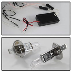 Spyder Auto 5078797 CCFL Halo LED Projector Headlights - Truck Part Superstore