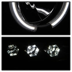 Spyder Auto 5078797 CCFL Halo LED Projector Headlights - Truck Part Superstore