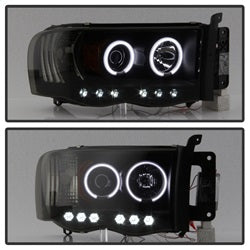 Spyder Auto 5078797 CCFL Halo LED Projector Headlights - Truck Part Superstore