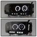 Spyder Auto 5078797 CCFL Halo LED Projector Headlights - Truck Part Superstore