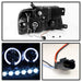 Spyder Auto 5078834 CCFL Halo LED Projector Headlights - Truck Part Superstore