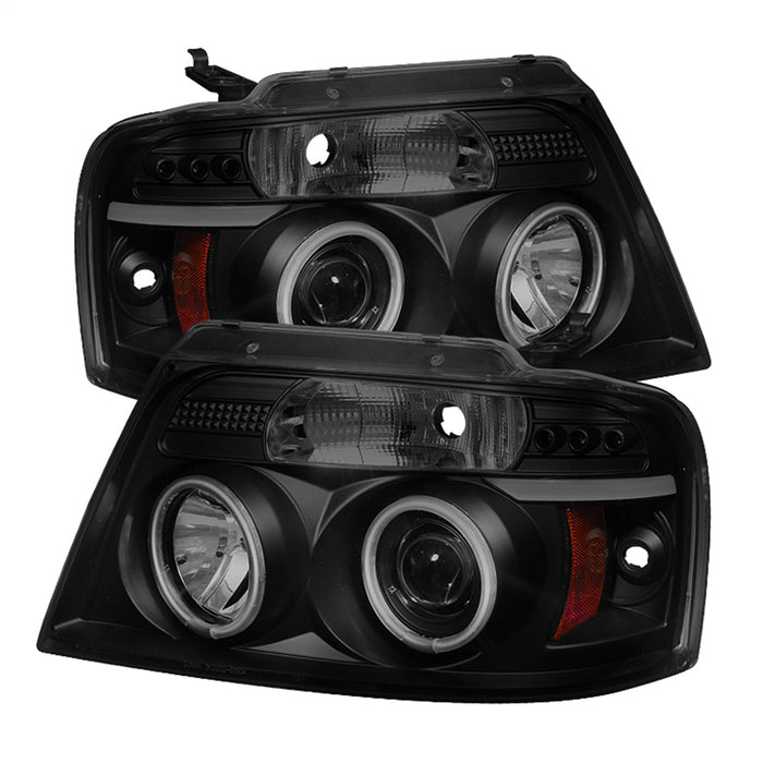 Spyder Auto 5078834 CCFL Halo LED Projector Headlights - Truck Part Superstore