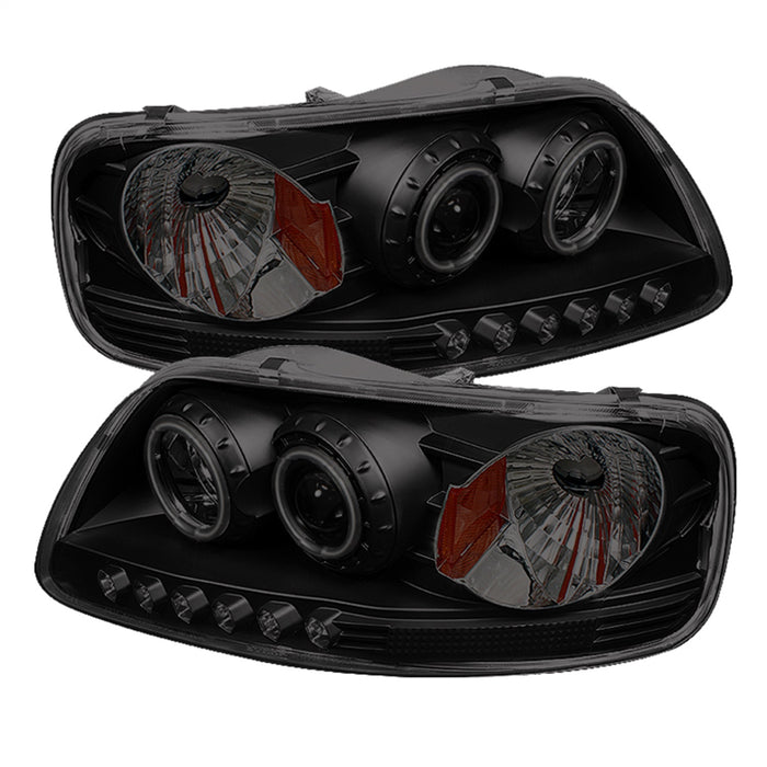 Spyder Auto 5078858 CCFL Halo LED Projector Headlights - Truck Part Superstore