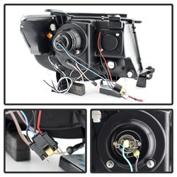 Spyder Auto 5079046 CCFL Halo LED Projector Headlights - Truck Part Superstore