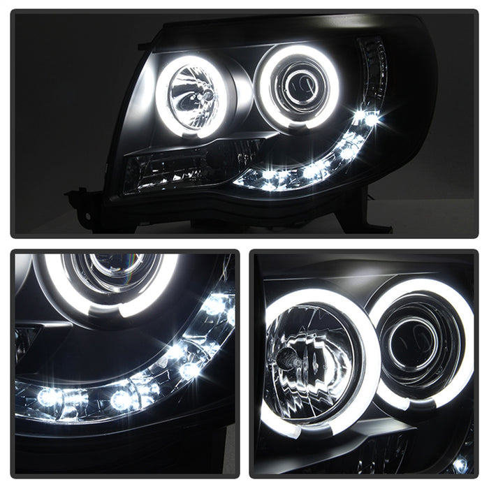 Spyder Auto 5079046 CCFL Halo LED Projector Headlights - Truck Part Superstore