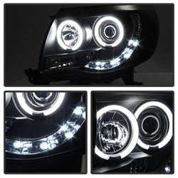 Spyder Auto 5079046 CCFL Halo LED Projector Headlights - Truck Part Superstore