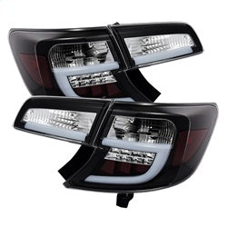 Spyder Auto 5079411 Light Bar LED Tail Lights; Black; - Truck Part Superstore
