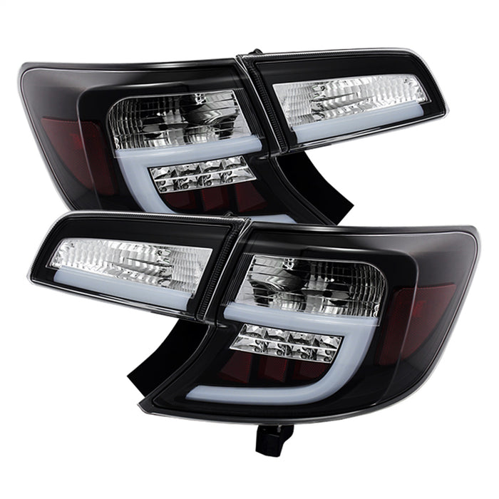Spyder Auto 5079411 Light Bar LED Tail Lights; Black; - Truck Part Superstore