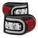 Spyder Auto 5079442 Light Bar LED Tail Lights; Black; - Truck Part Superstore