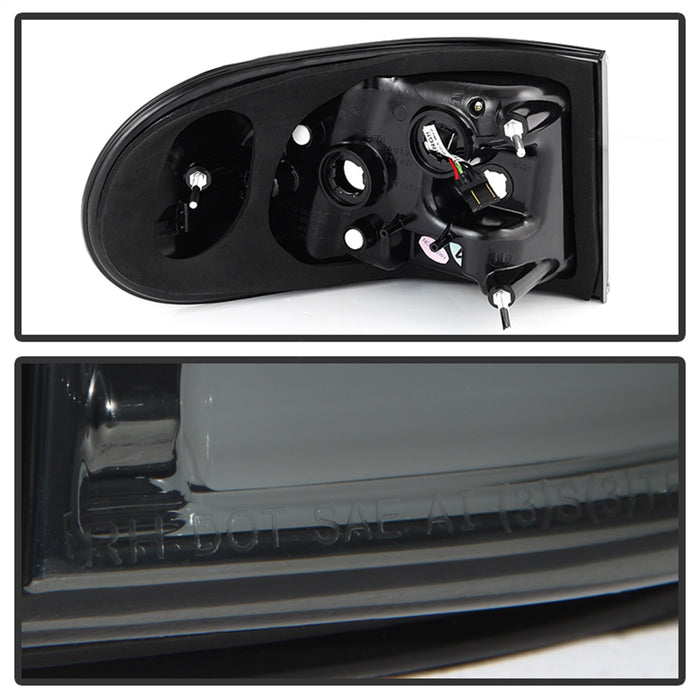Spyder Auto 5079466 Light Bar LED Tail Lights; Smoke; - Truck Part Superstore