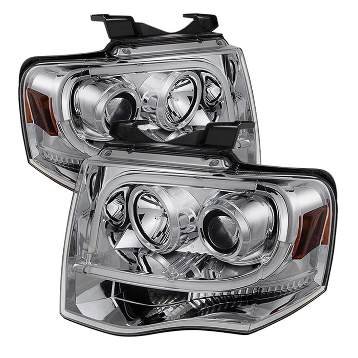 Spyder Auto 5079510 DRL Projector Headlights - Truck Part Superstore