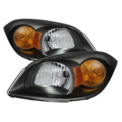 Spyder Auto 5079794 XTune Crystal Headlights; Black; - Truck Part Superstore
