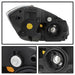 Spyder Auto 5079794 XTune Crystal Headlights; Black; - Truck Part Superstore