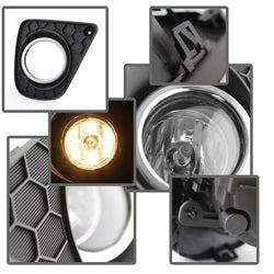 Spyder Auto 5079855 OEM Fog Lights; w/Switch; Clear; - Truck Part Superstore