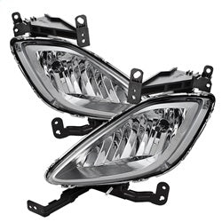 Spyder Auto 5079909 OE Style Fog Lights; Bulbs Included; w/Switch; Clear; - Truck Part Superstore