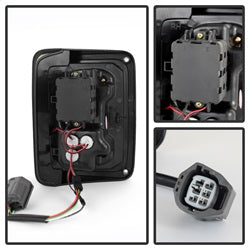 Spyder Auto 5079978 LED Tail Lights; Black Smoke; - Truck Part Superstore